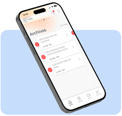 Chat en móvil con entrenador y nutricionista: soporte y dudas en la app de rutinas y alimentación